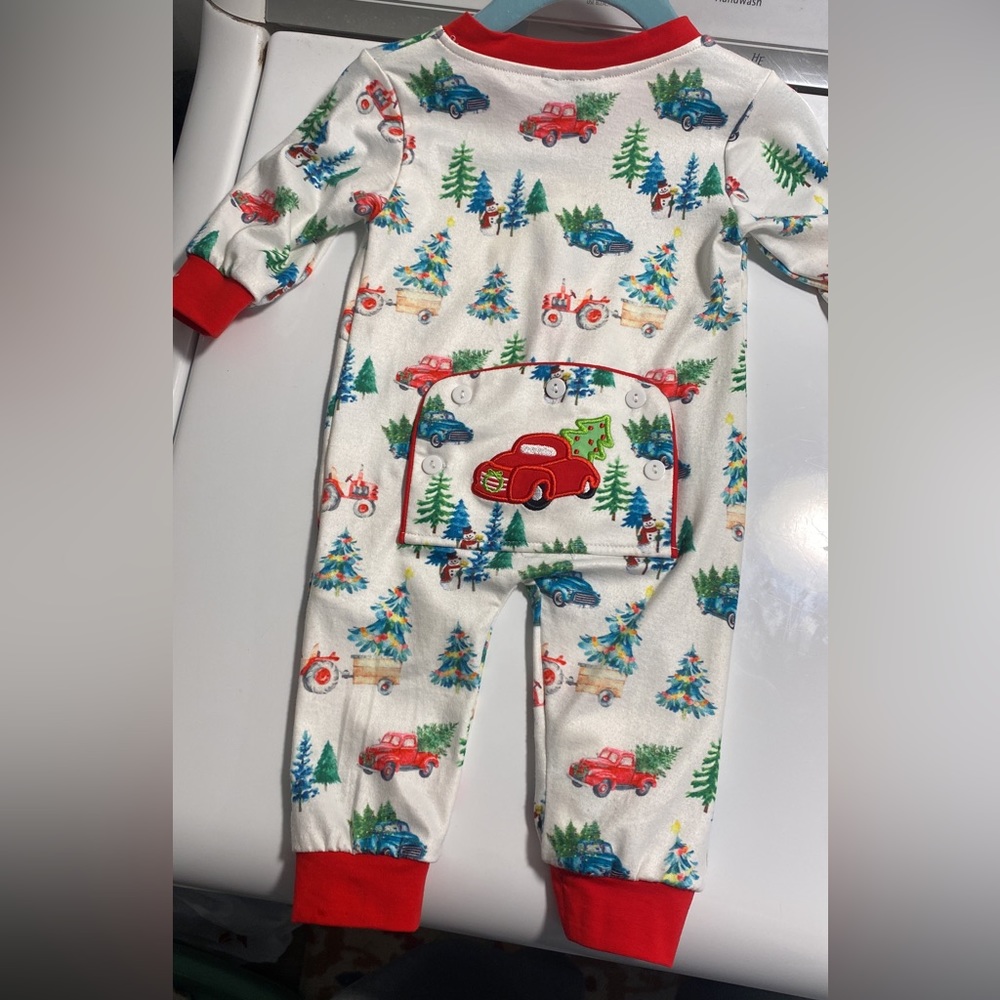 newborn Christmas pjs